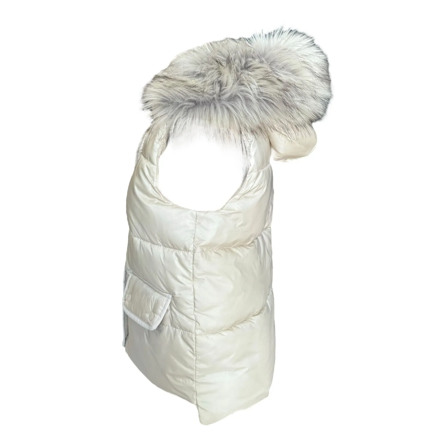 Abercrombie Cream Gilet - 10