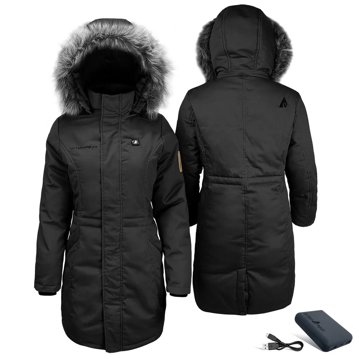 ActionHeat 5V Women's Battery Heated Parka Jacket