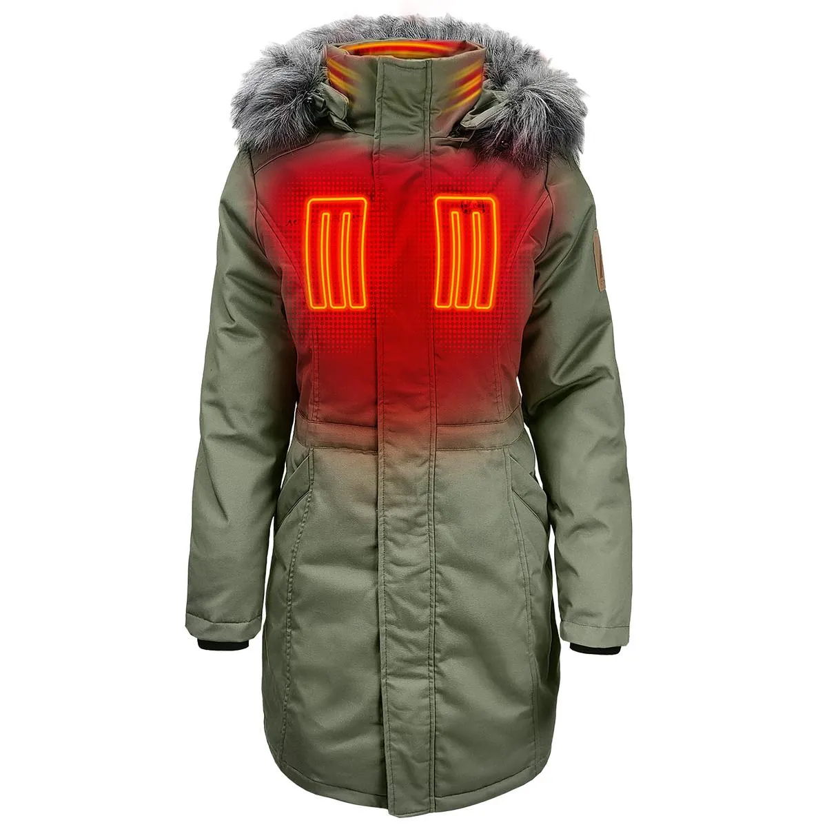 ActionHeat 5V Women's Battery Heated Parka Jacket