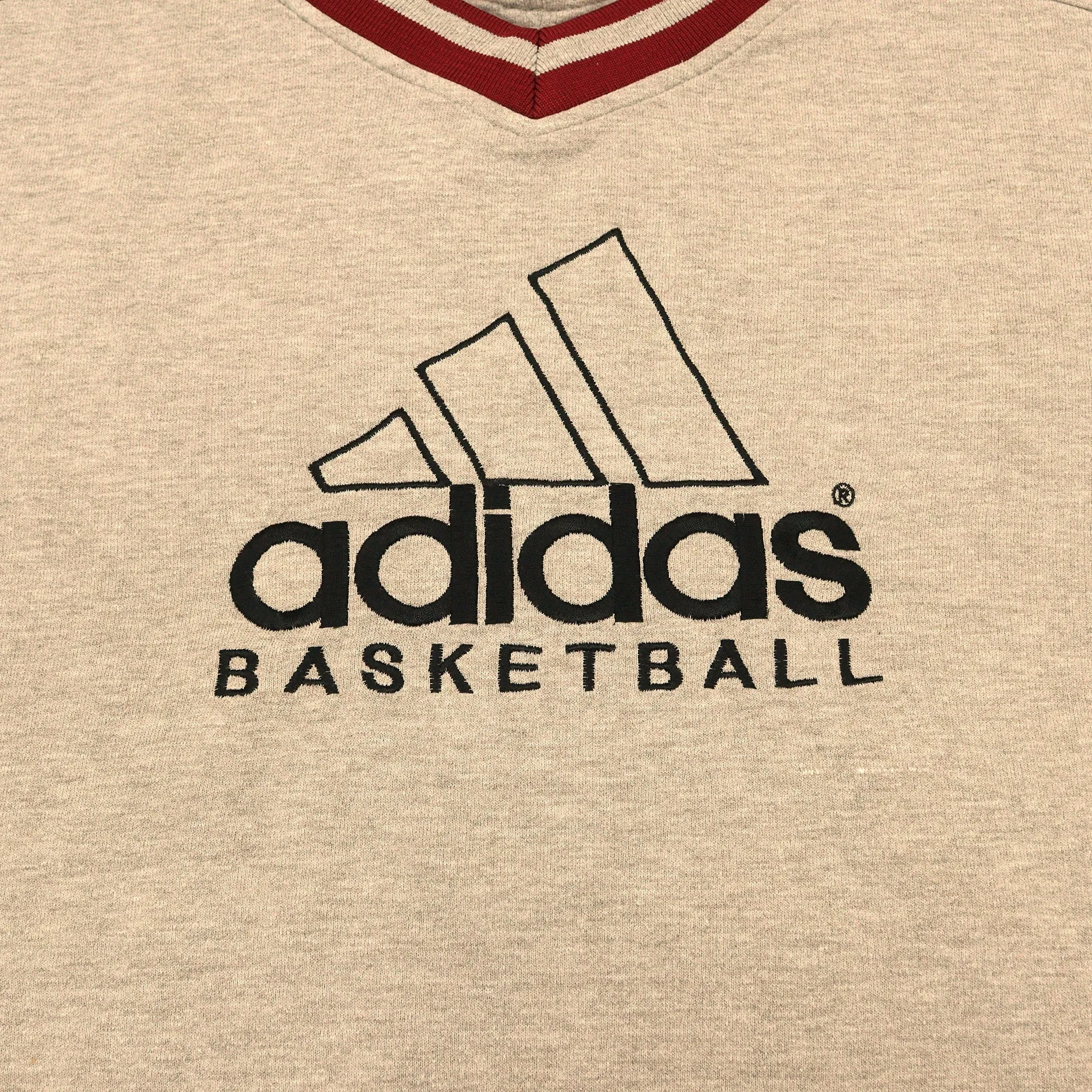 Adidas Basketball Vintage Grey Hoodie