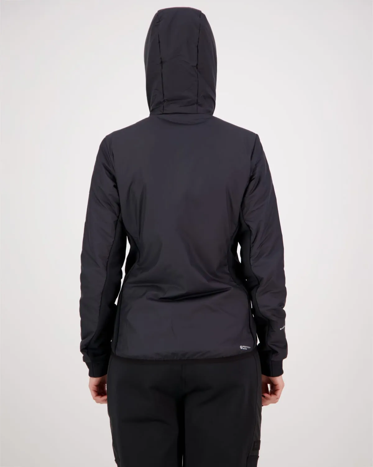 Arete Merino Insulated Hooded Jacket - Black