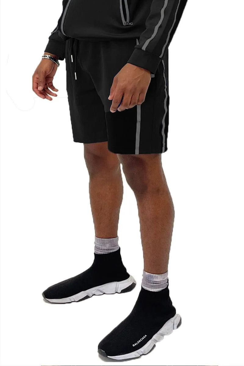 Black Jordan Tshirt Short Set