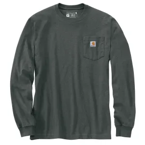 Carhartt Men's Long Sleeve Pocket T-Shirt_Elm