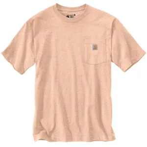 Carhartt Men's Short Sleeve Pocket T-Shirt_Pale Apricot Nep