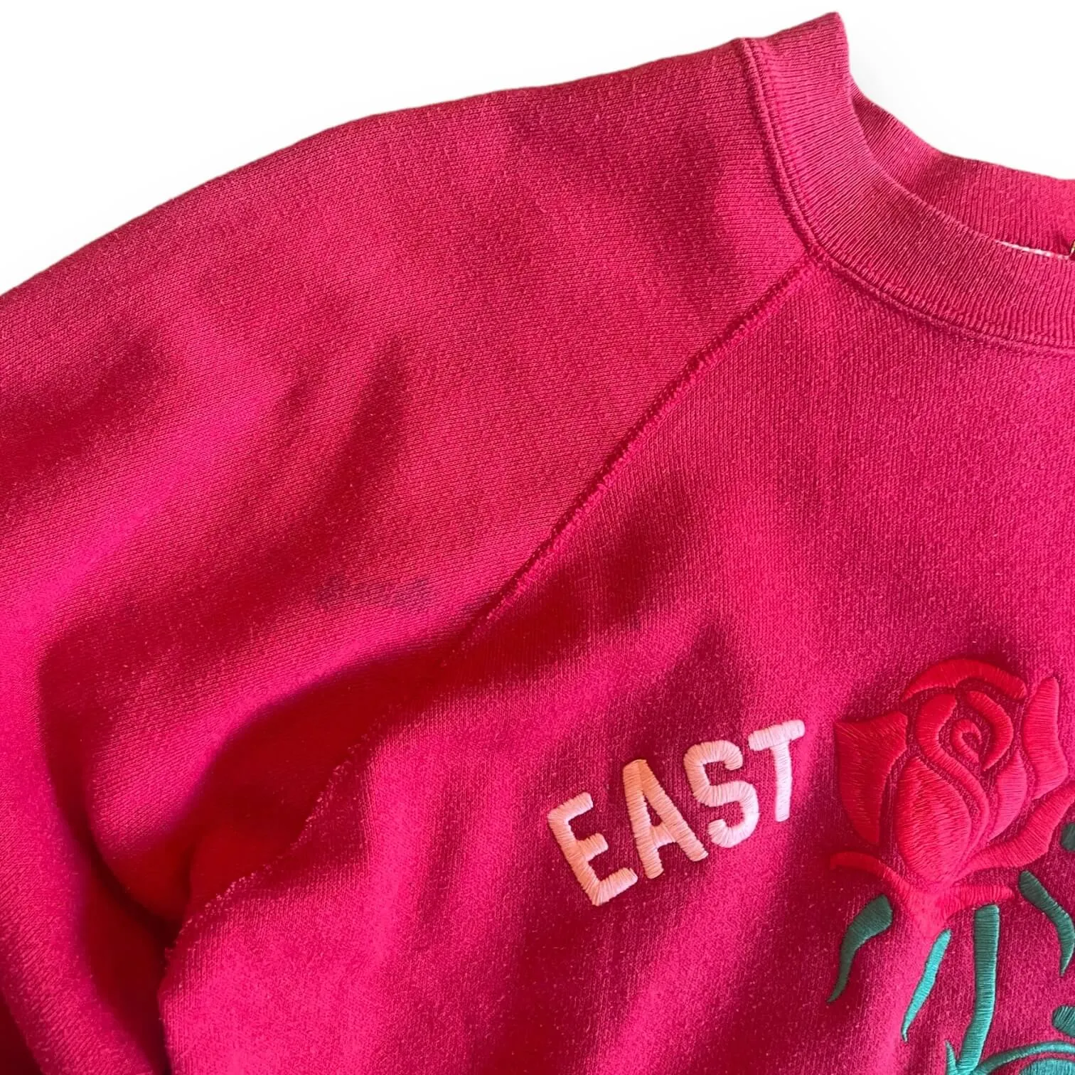 East West Rose Sweatshirt #8.21 Red XL