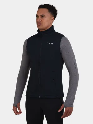 Flyweight Thermal Gilet For Men With Brushed Inner Fabric, Side & Internal Zip Pockets & Adjustable Toggles