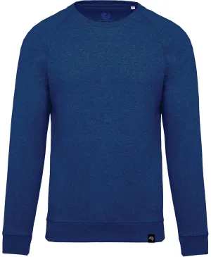 KRB K480 ― Bio-Baumwolle Sweatshirt - Heather Ocean Blau Melange