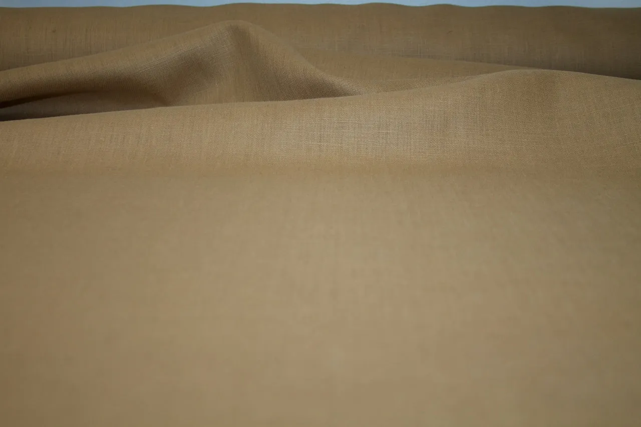 Midweight Linen - British Tan