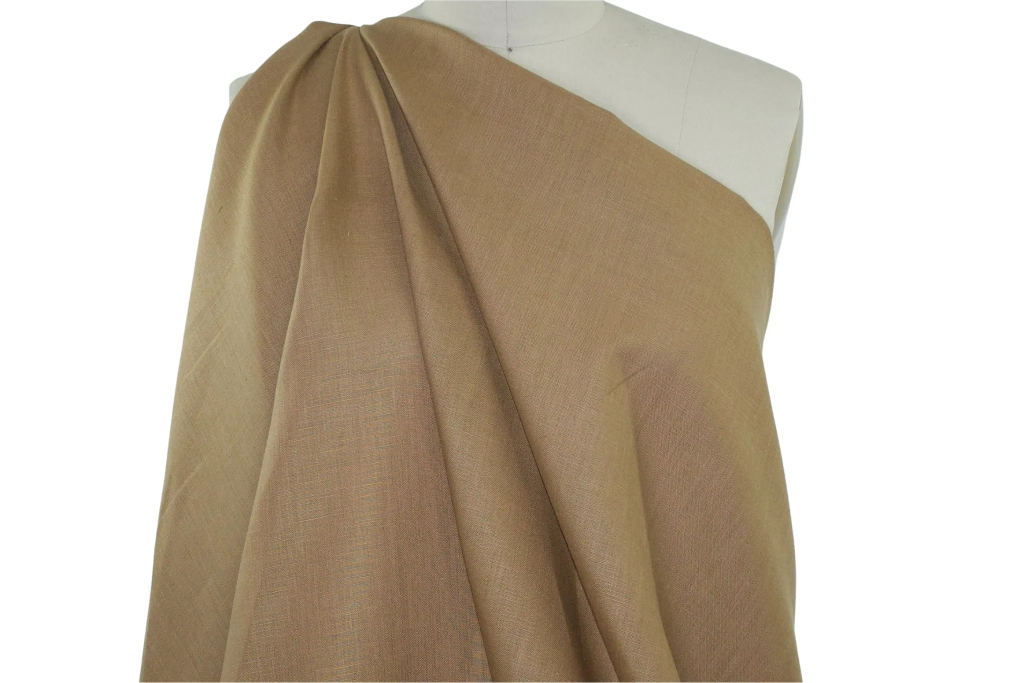 Midweight Linen - British Tan