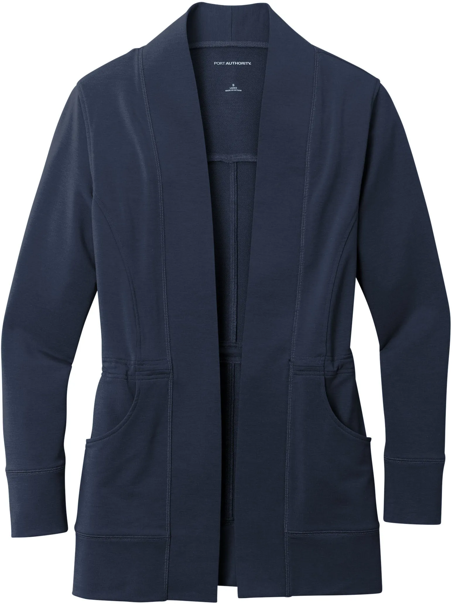 Port Authority Ladies Microterry Cardigan