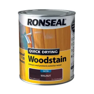 Quick Drying Woodstain 750ml Walnut