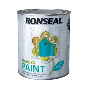 Ronseal Garden Paint 750ml Summer Sky