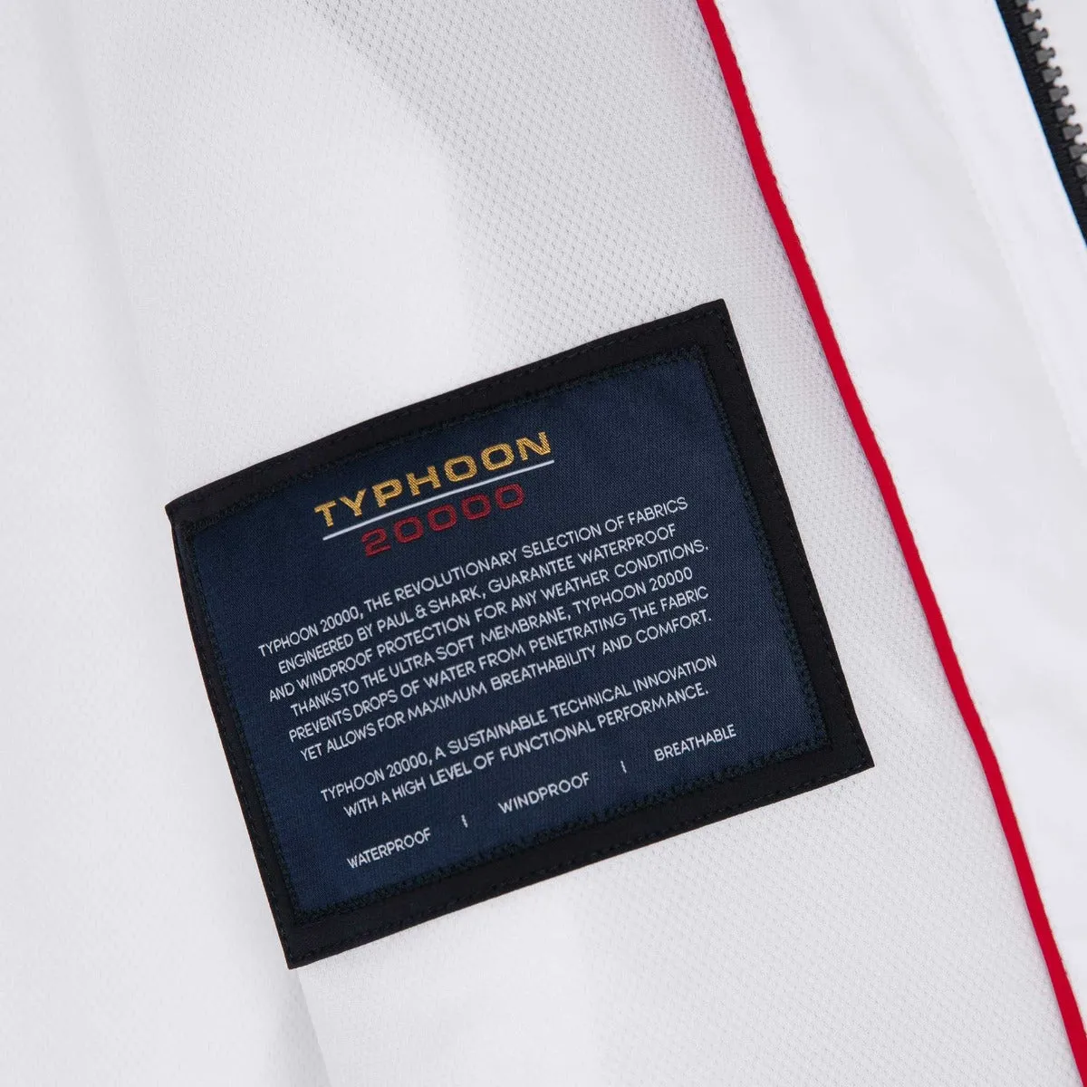 White Lightweight Typhoon® RE-4x4 Stretch Jacket