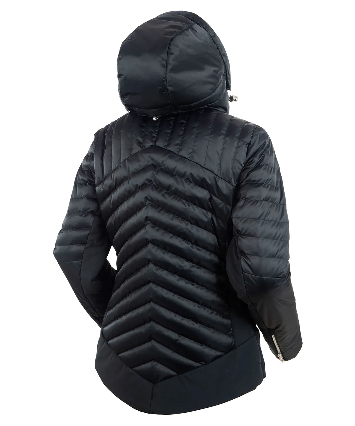 Women's Kendall Waterproof Quilted Jacket with Removable Hood