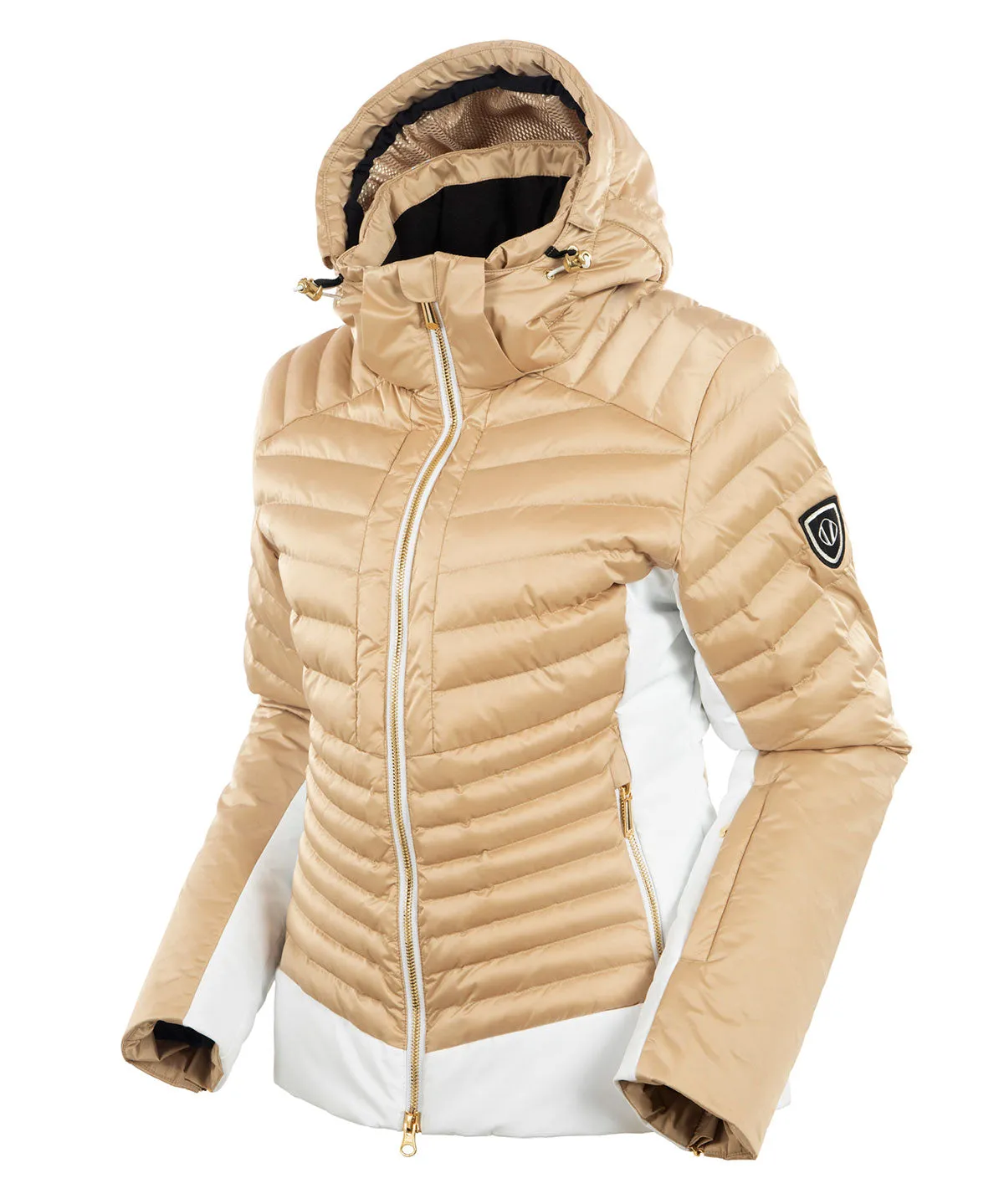 Women's Kendall Waterproof Quilted Jacket with Removable Hood