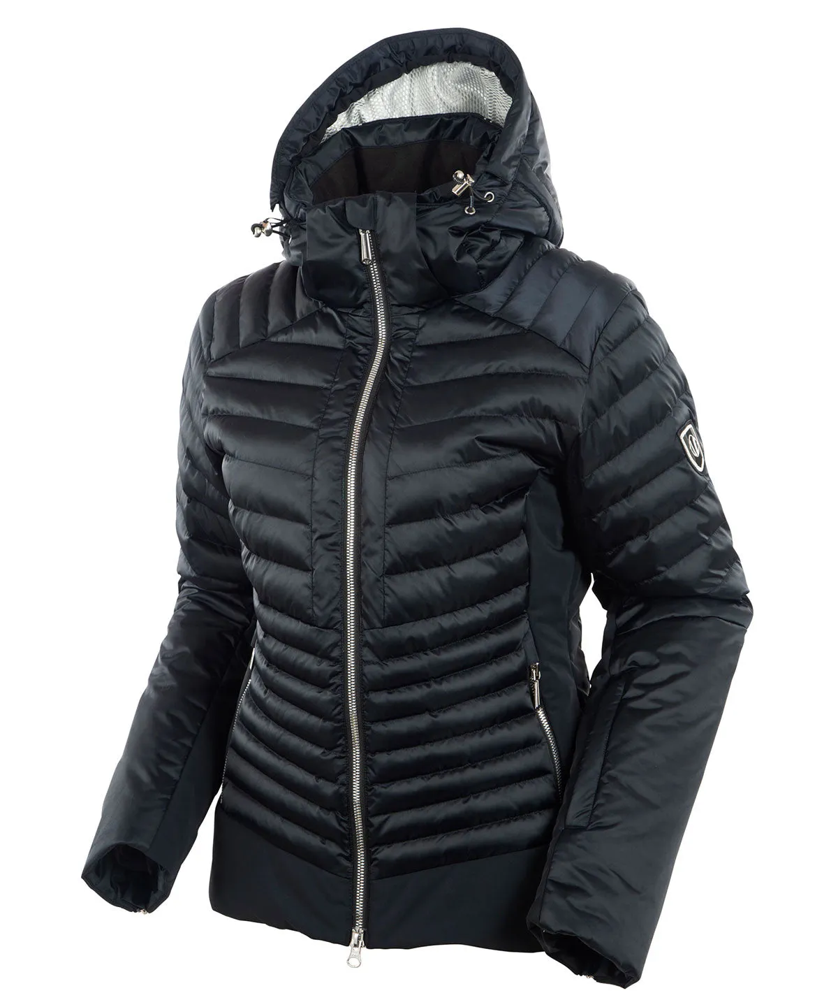 Women's Kendall Waterproof Quilted Jacket with Removable Hood